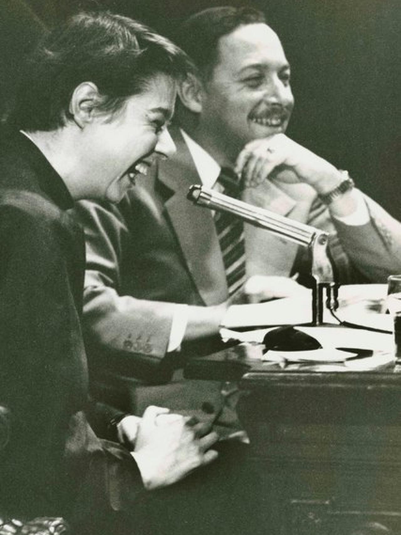 Carson McCullers y Tennesse Williams.