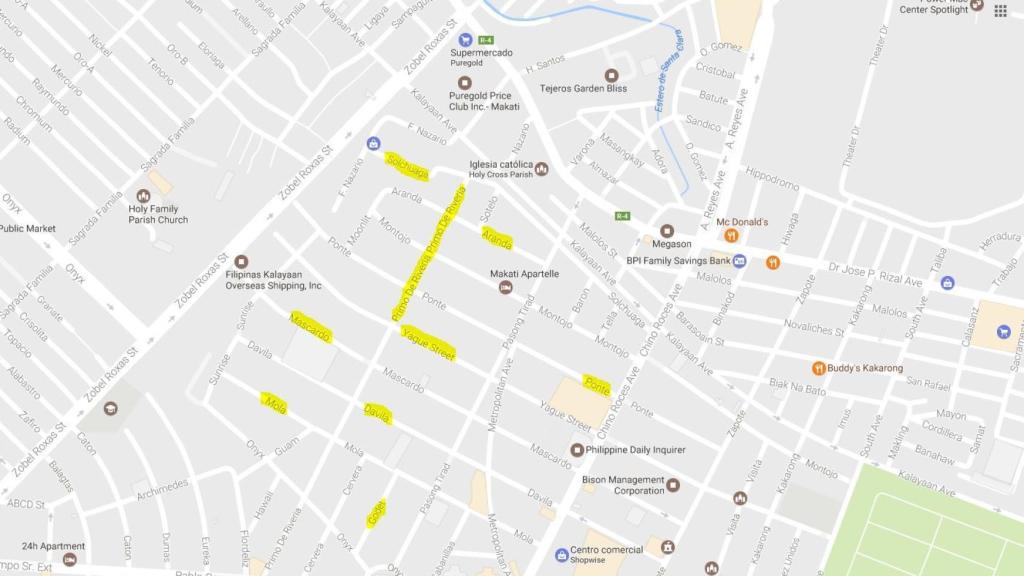 El barrio de los últimos de Franco.