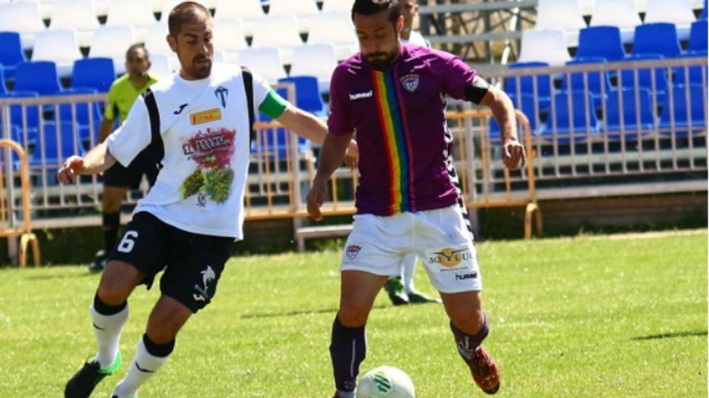 Vílchez, a la izquierda, es uno de los renovados. Foto: J. Andrés Merino (CD Guadalajara)