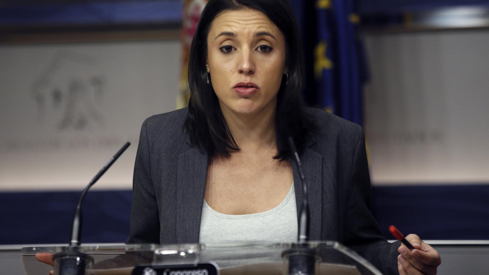 Montero, durante una comparecencia en el Congreso.