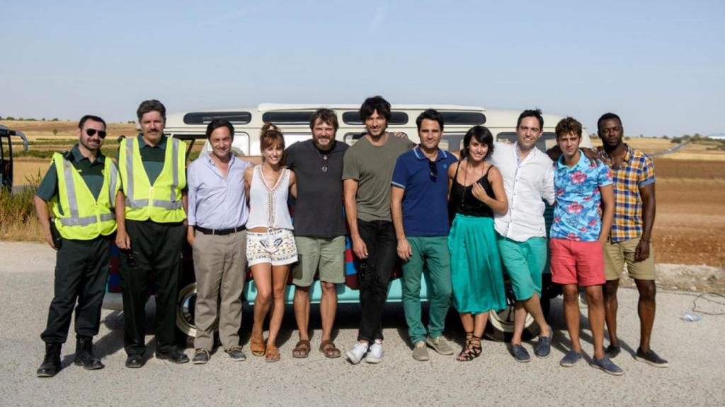 El reparto de Señor, dame paciencia en una imagen promocional.