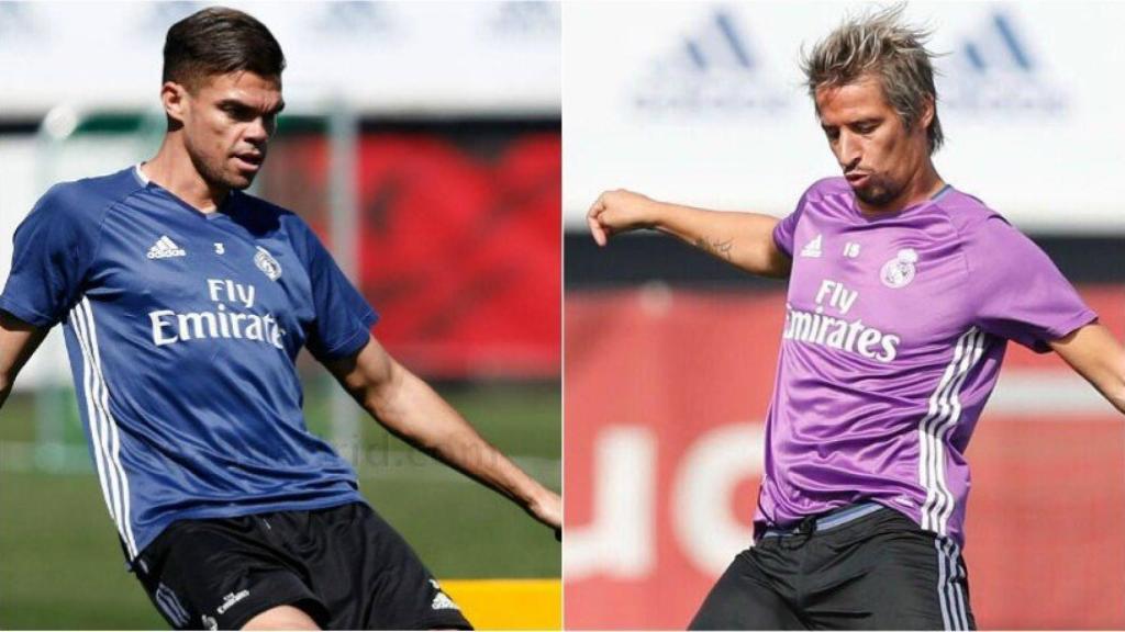 Pepe y Coentrao