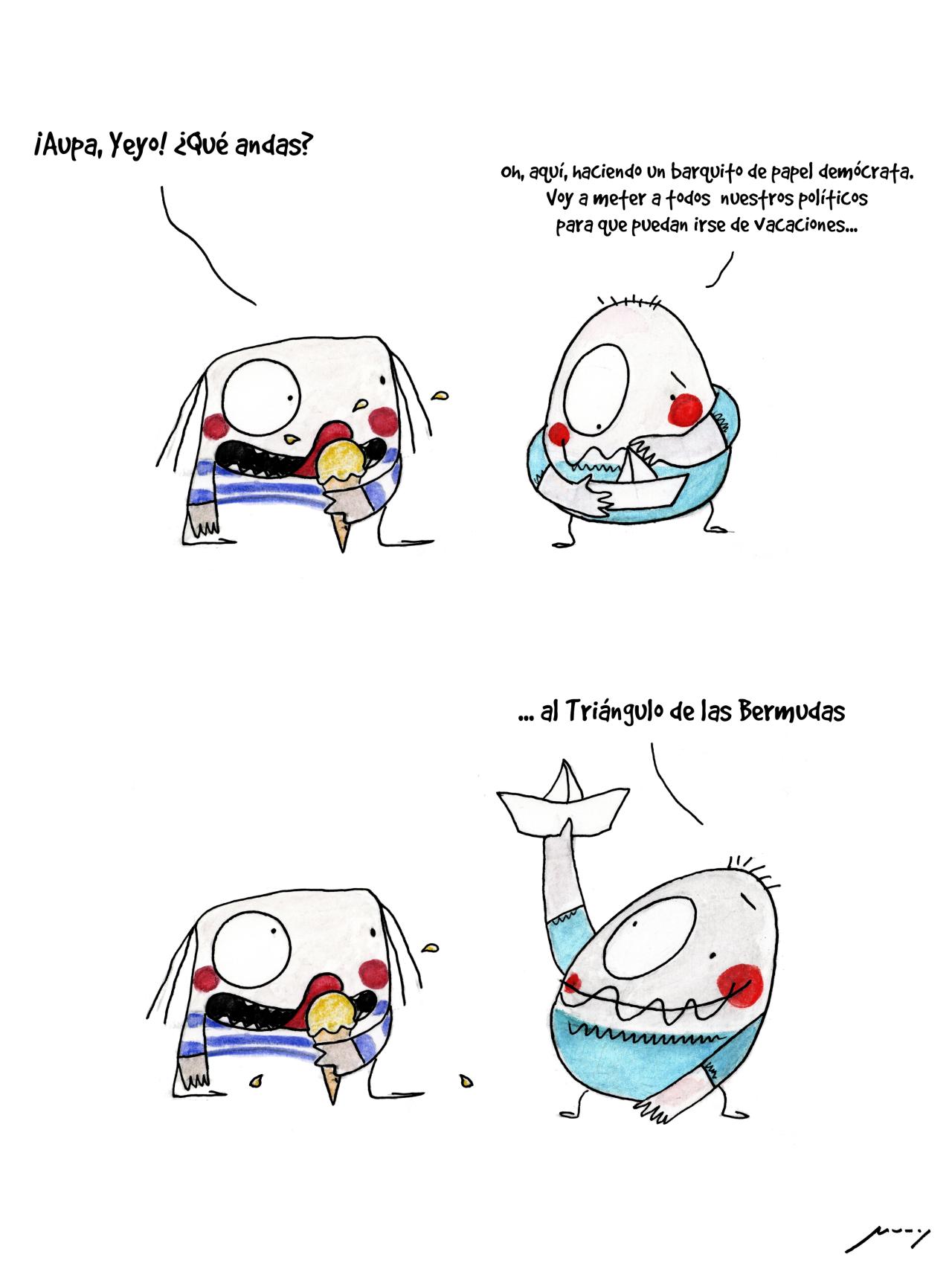 Preparados para zarpar