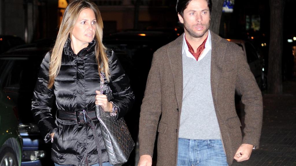 José Antonio Canales Rivera y su exmujer Carmen Fernández.