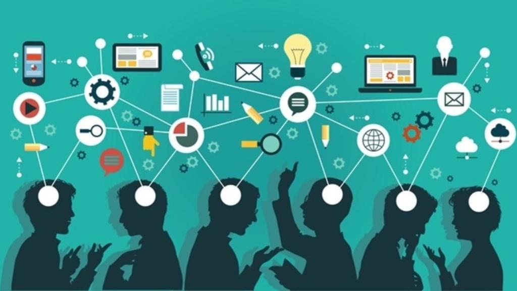 Esquema del recorrido de una noticia hasta ser viral.