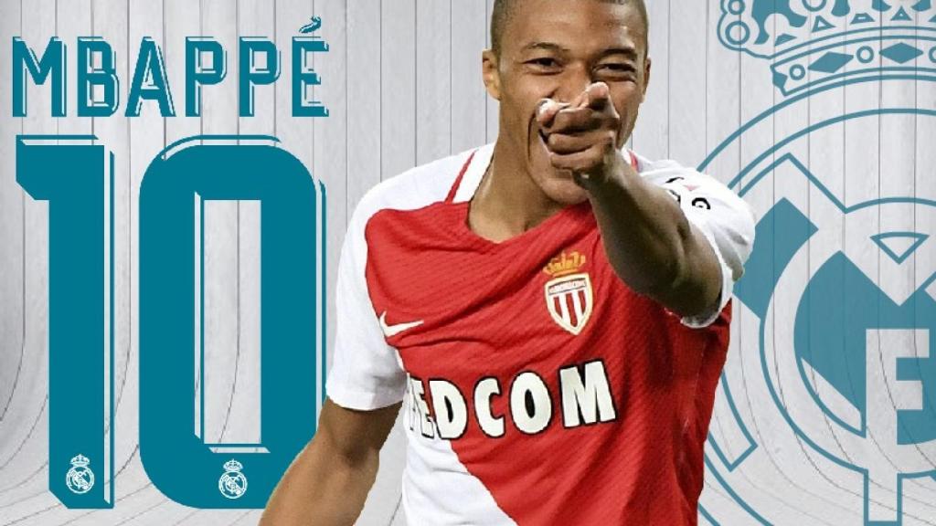 El Real Madrid reserva el '10' de James para Mbappé