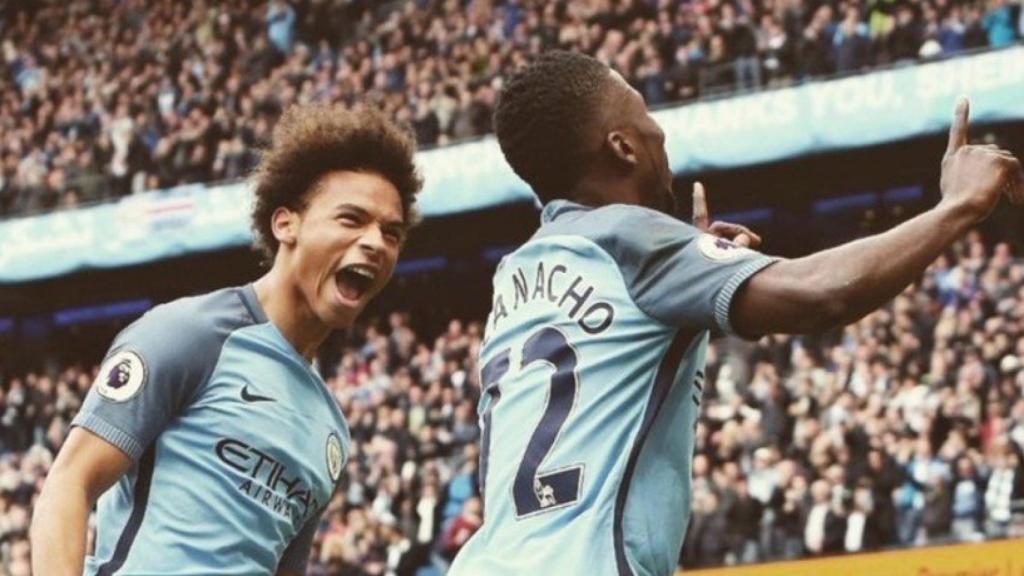 Iheanacho con el City. (@67Kelechi)
