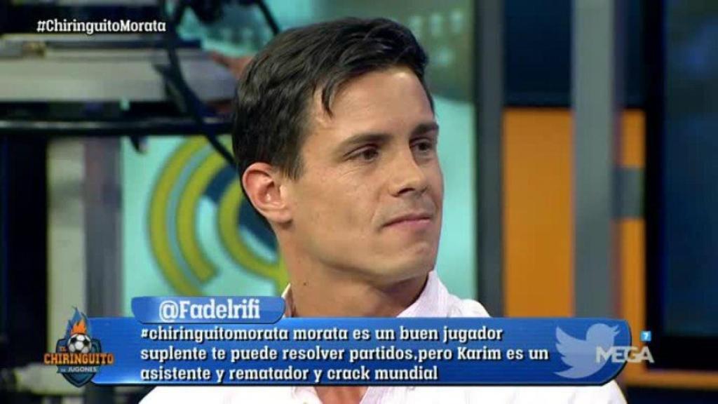 Edu Aguirre habla del 'culebrón Morata''  Foto: Twitter (@elchiringuitotv)
