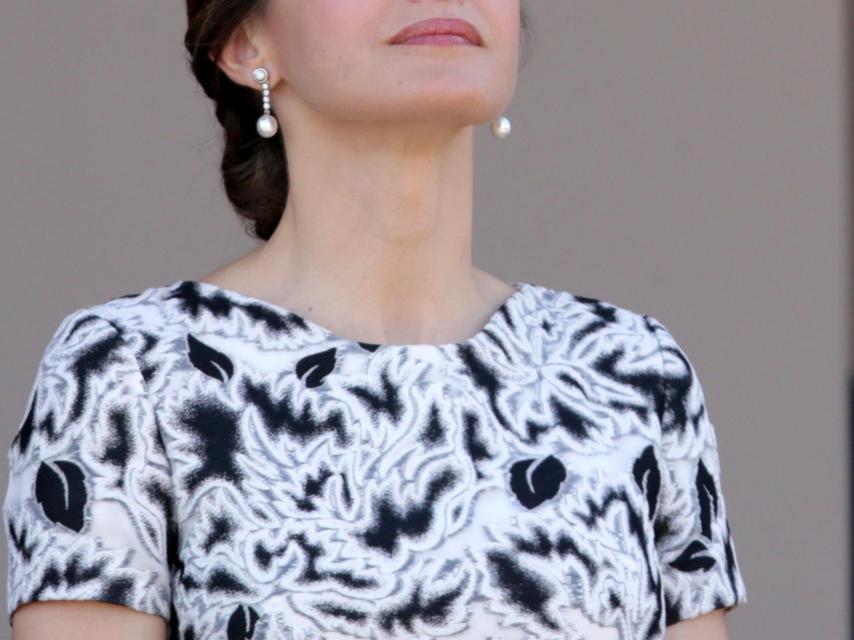 Letizia se muestra mucho más segura y cómoda en los actos oficiales.