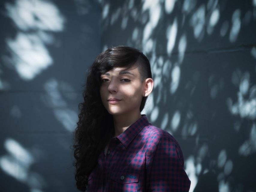 Sara Gorro, perteneciente al grupo de rap feminista las IRA.