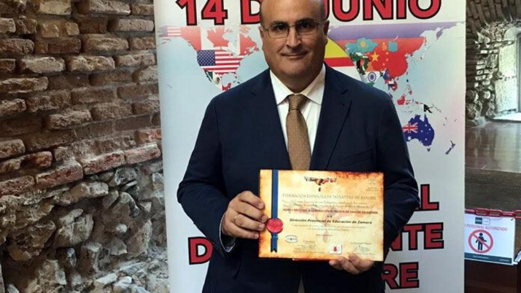 zamora direccion educacion premio donantes sangre