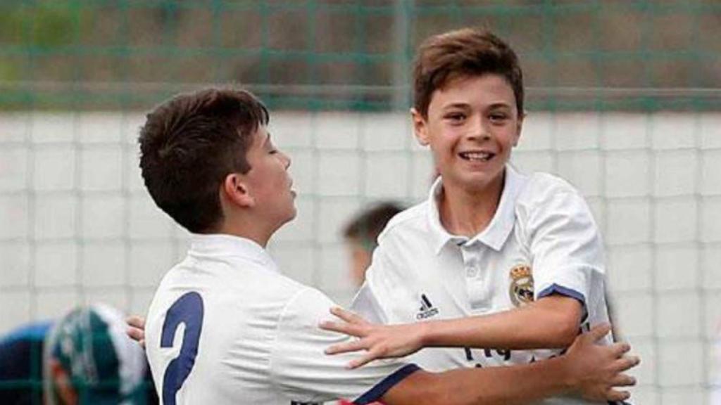 El Alevín A del Real Madrid en el torneo de Villarreal