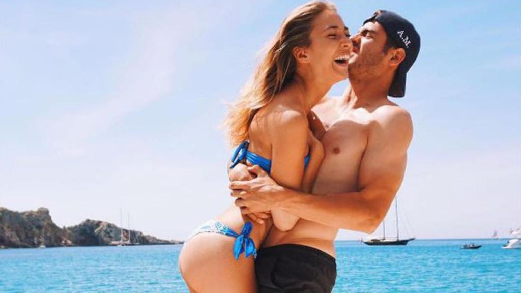 Álvaro Morata y Alice Campello en Ibiza. Foto: Instagram (@alvaromorata)