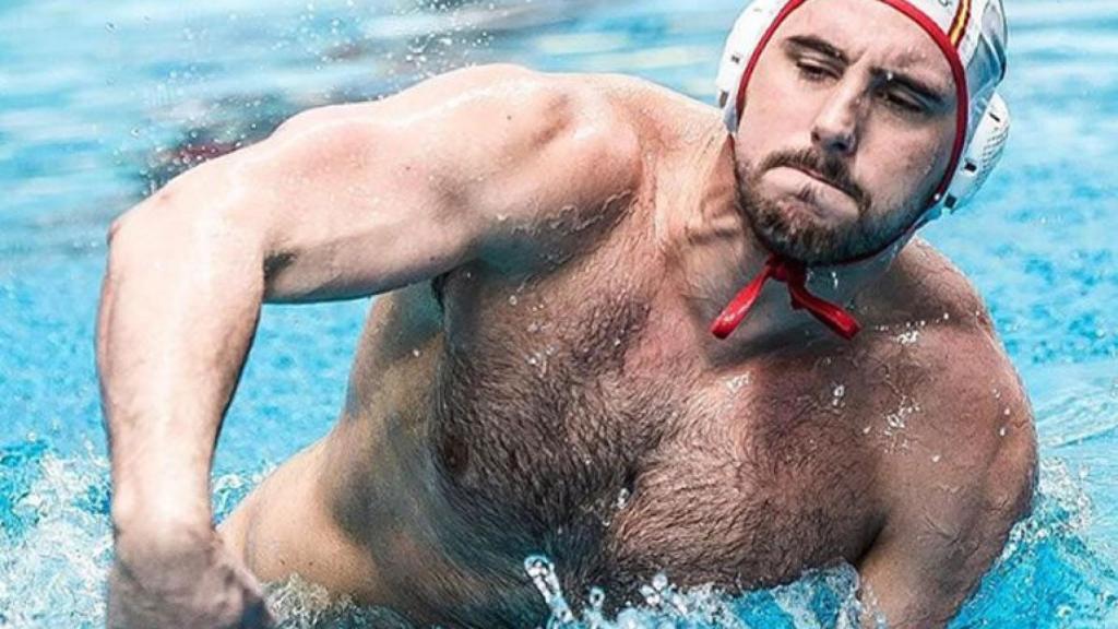 Víctor Gutiérrez, jugador de waterpolo agredido