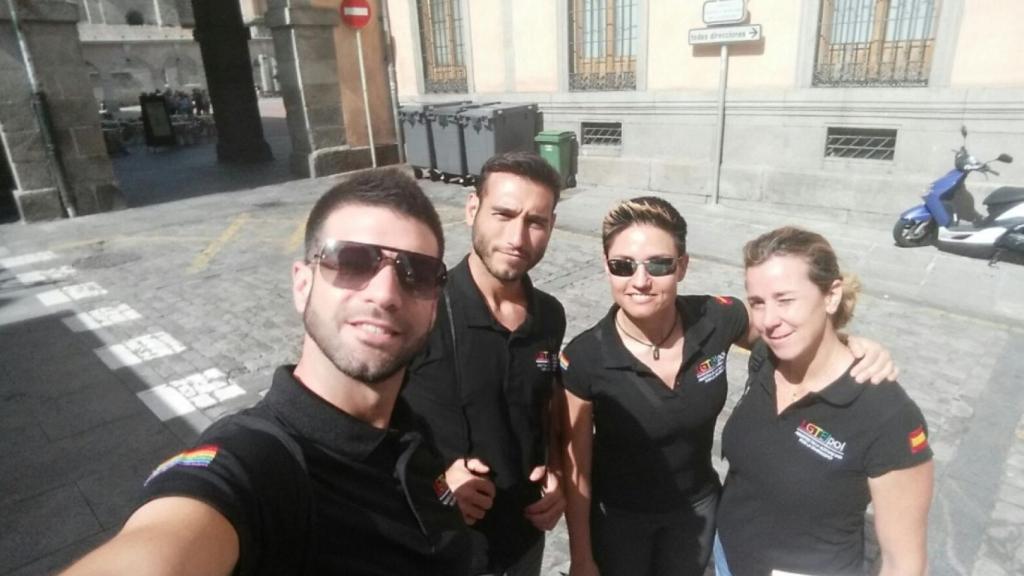 Los agentes que lideran la asociación creada para visibilizar al colectivo dentro de la Policía y Guardia Civil