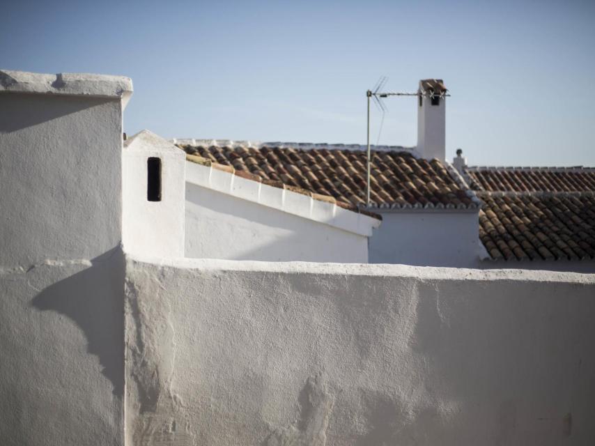 Las calles blancas de El Gastor.