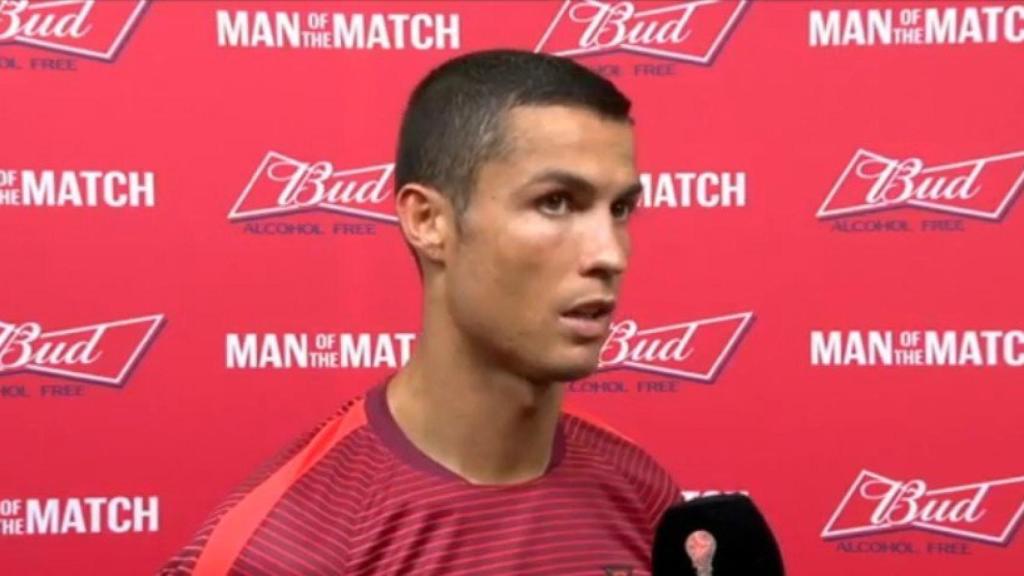 Cristiano habla tras su debut en la Confederaciones