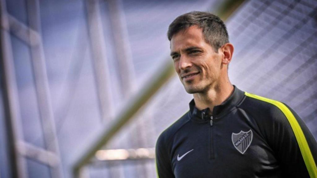 Roque Santa Cruz, durante su etapa en el Málaga. Foto malagacf.com