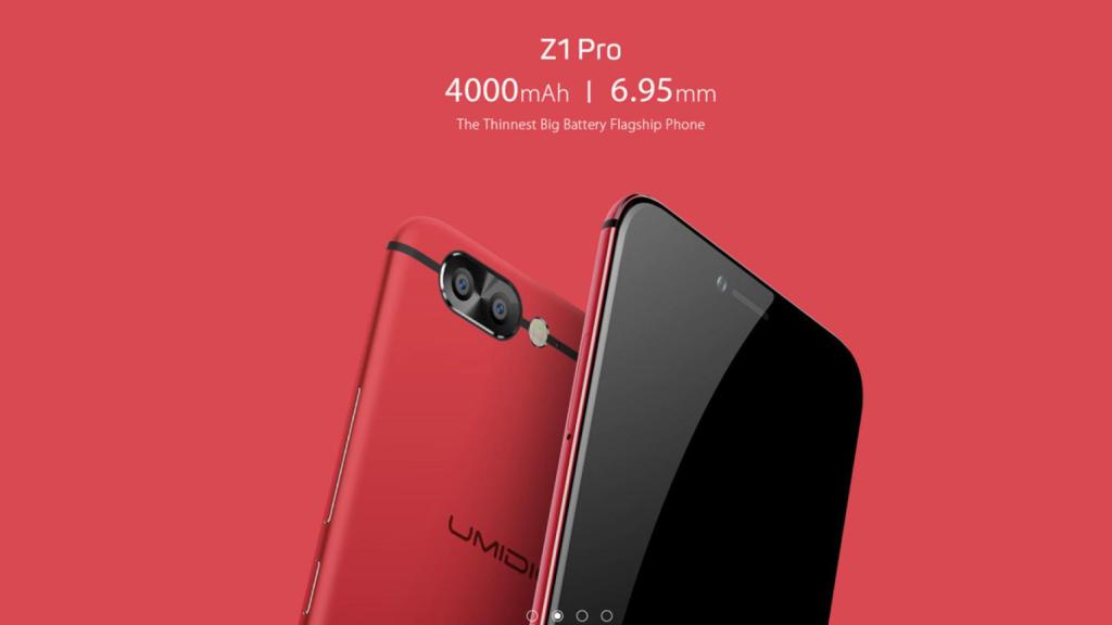 UMIDIGI Z1 y Z1 PRO: doble cámara y batería enorme en 6.95 mm