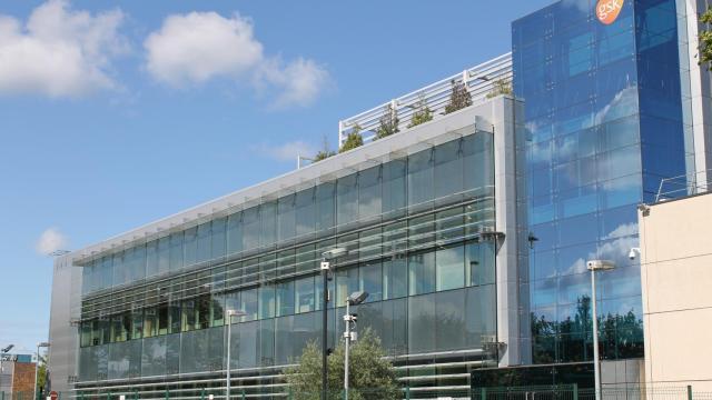 Uno de las centrales de los laboratorios GSK