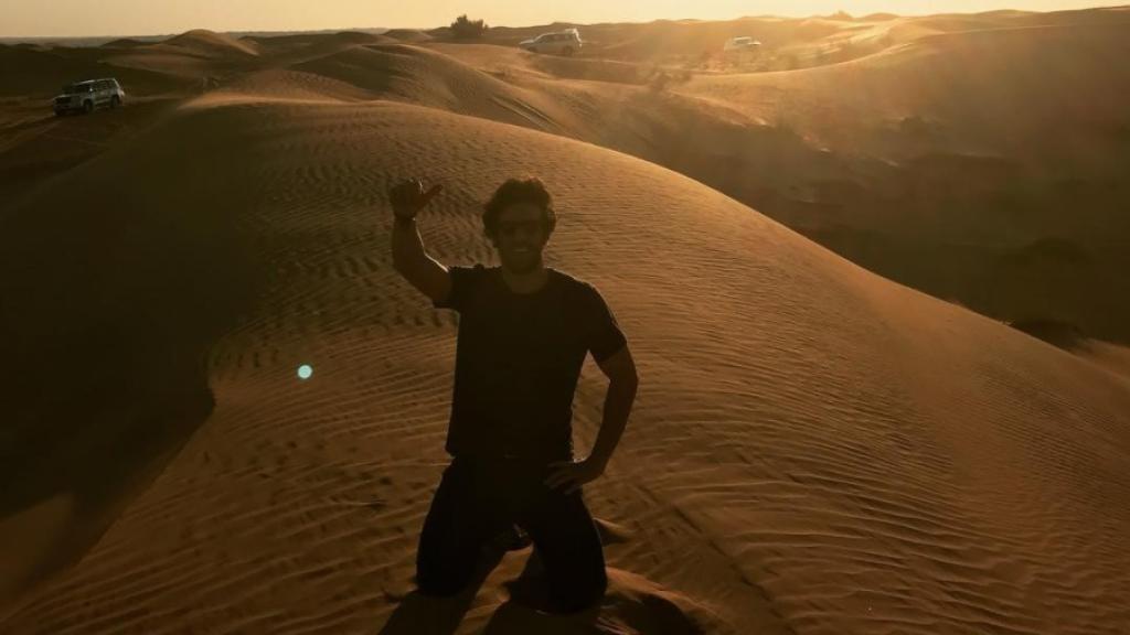 Alonso Aznar en Dubai.