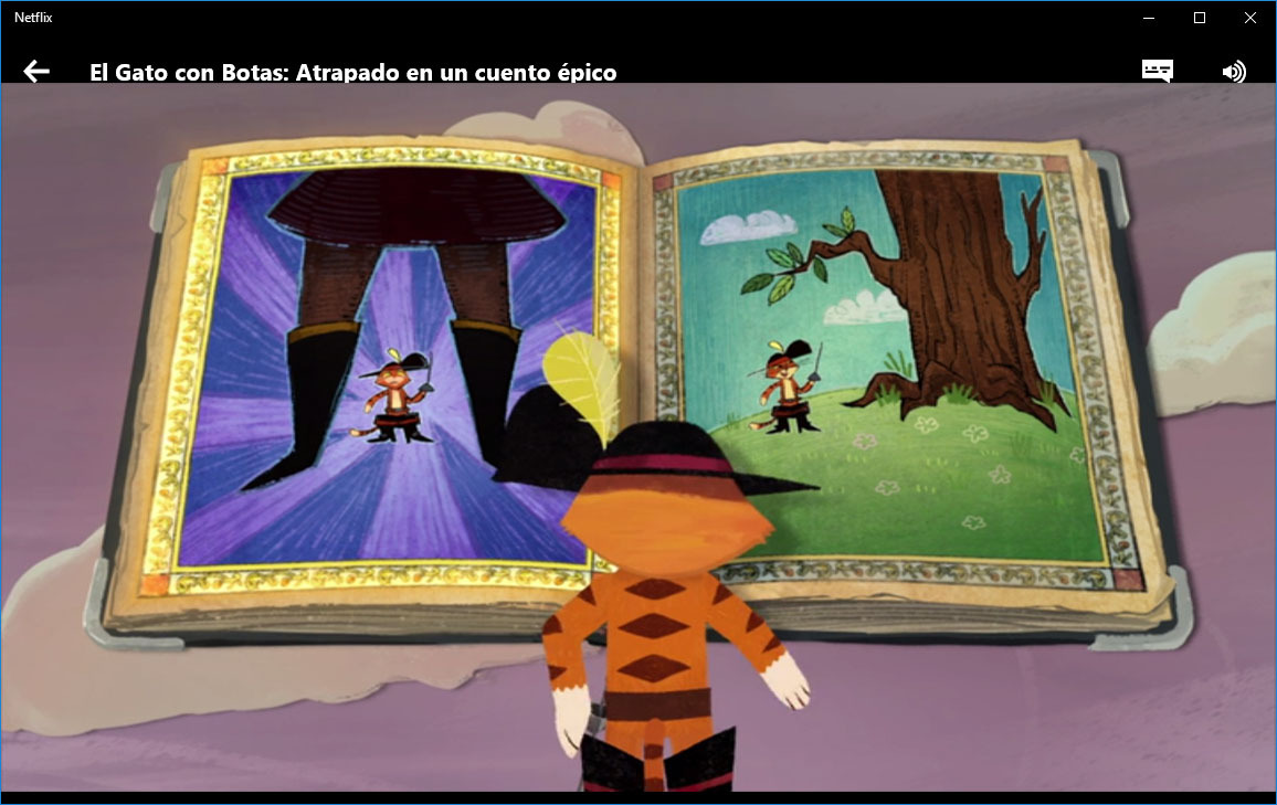 el gato con botas netflix titulos interactivos