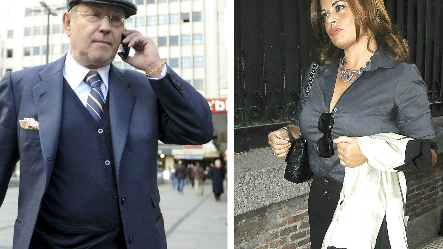 Javier Saavedra (izda.) y Teresa Bueyes (dcha.), los dos letrados enfrentados.