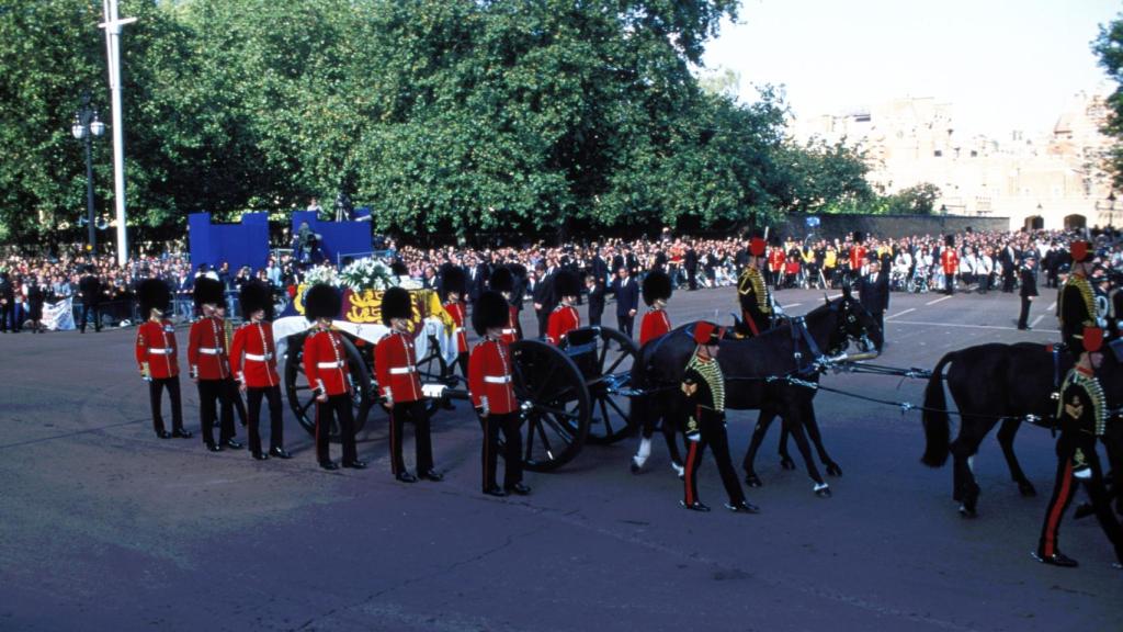 Cortejo fúnebre de Diana de Gales.