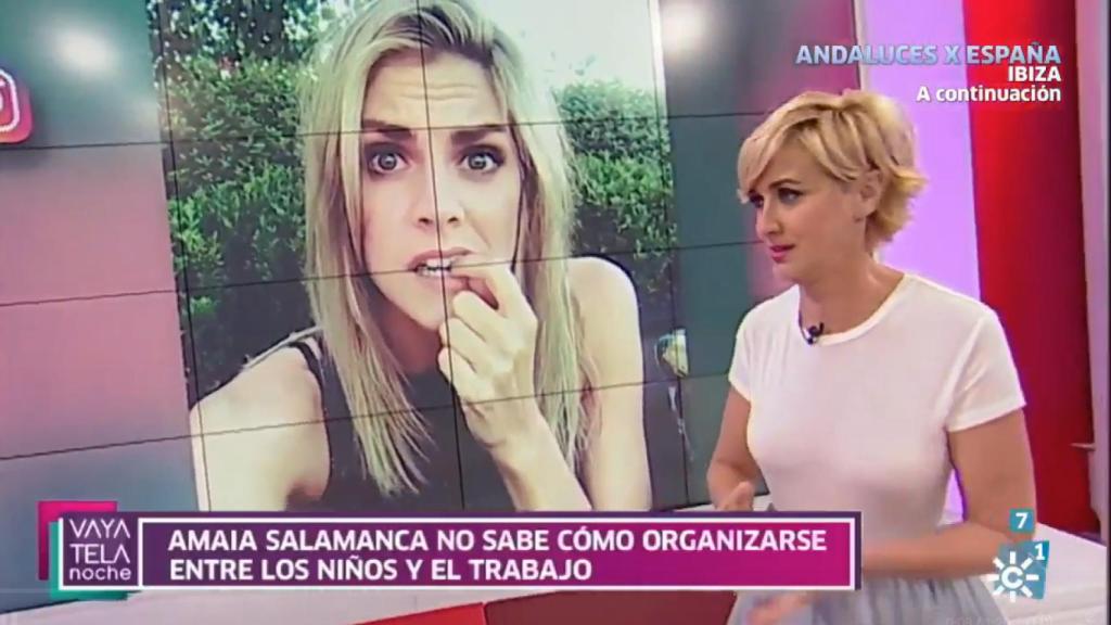 Canal Sur 'machaca' a Amaia Salamanca por su modo de vida