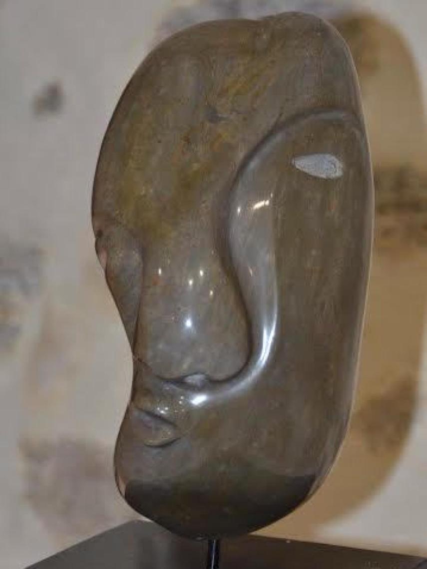 Una de las esculturas de Samuel Benítez.