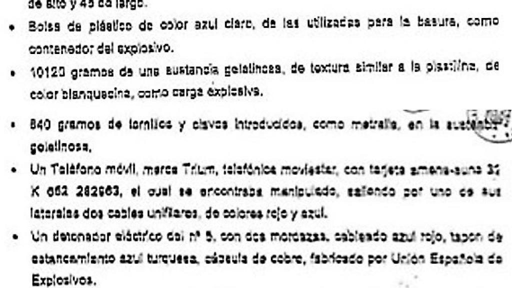 Extracto del informe