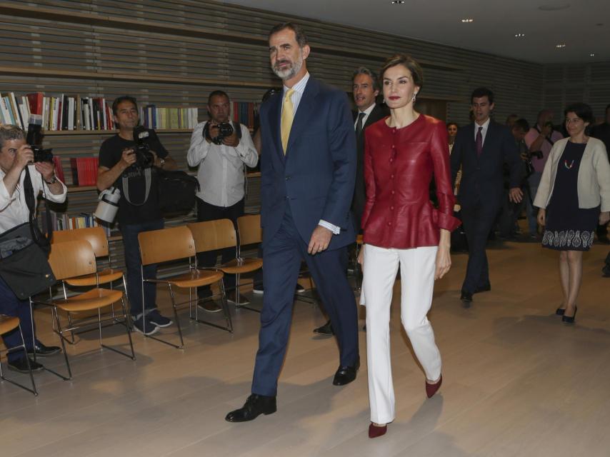 Los reyes Felipe VI y Letizia.