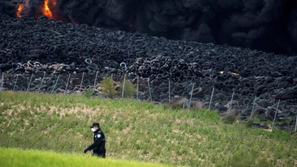 El incendio de Seseña se originó en el término de Valdemoro.