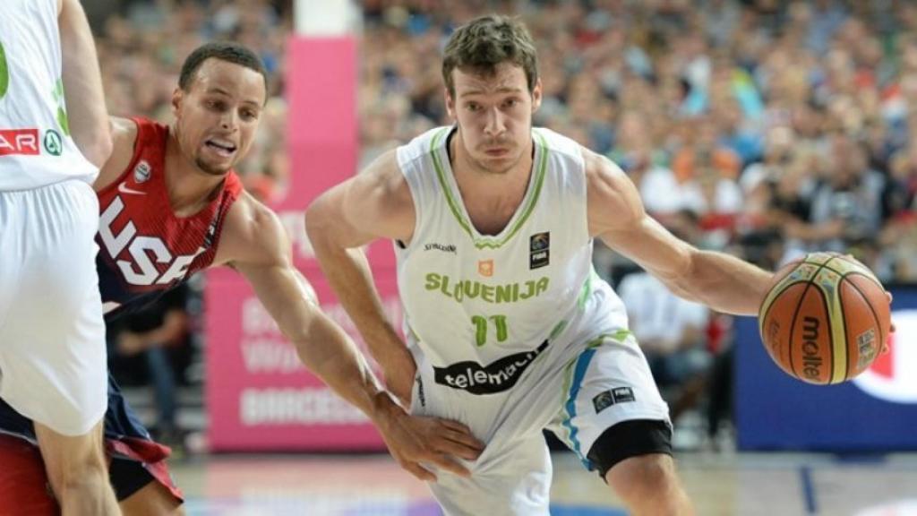 Goran Dragic con Eslovenia. Foto: fiba.com