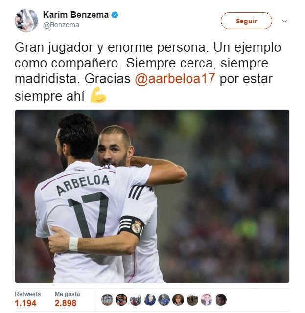 tuit benzema