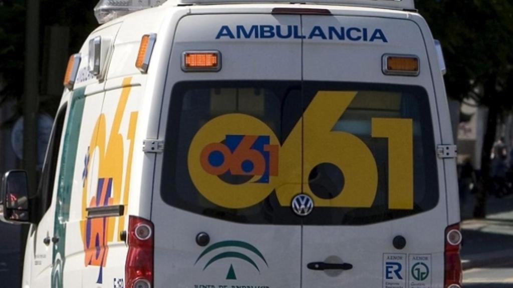 Una ambulancia en una imagen de archivo