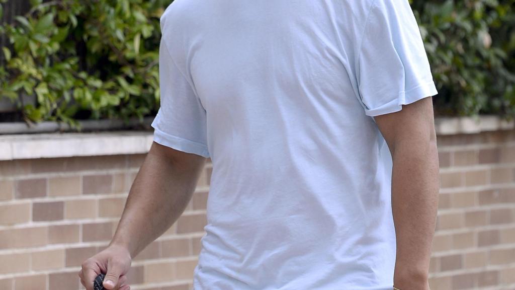 Diego Matamoros camina por Madrid, 2016.