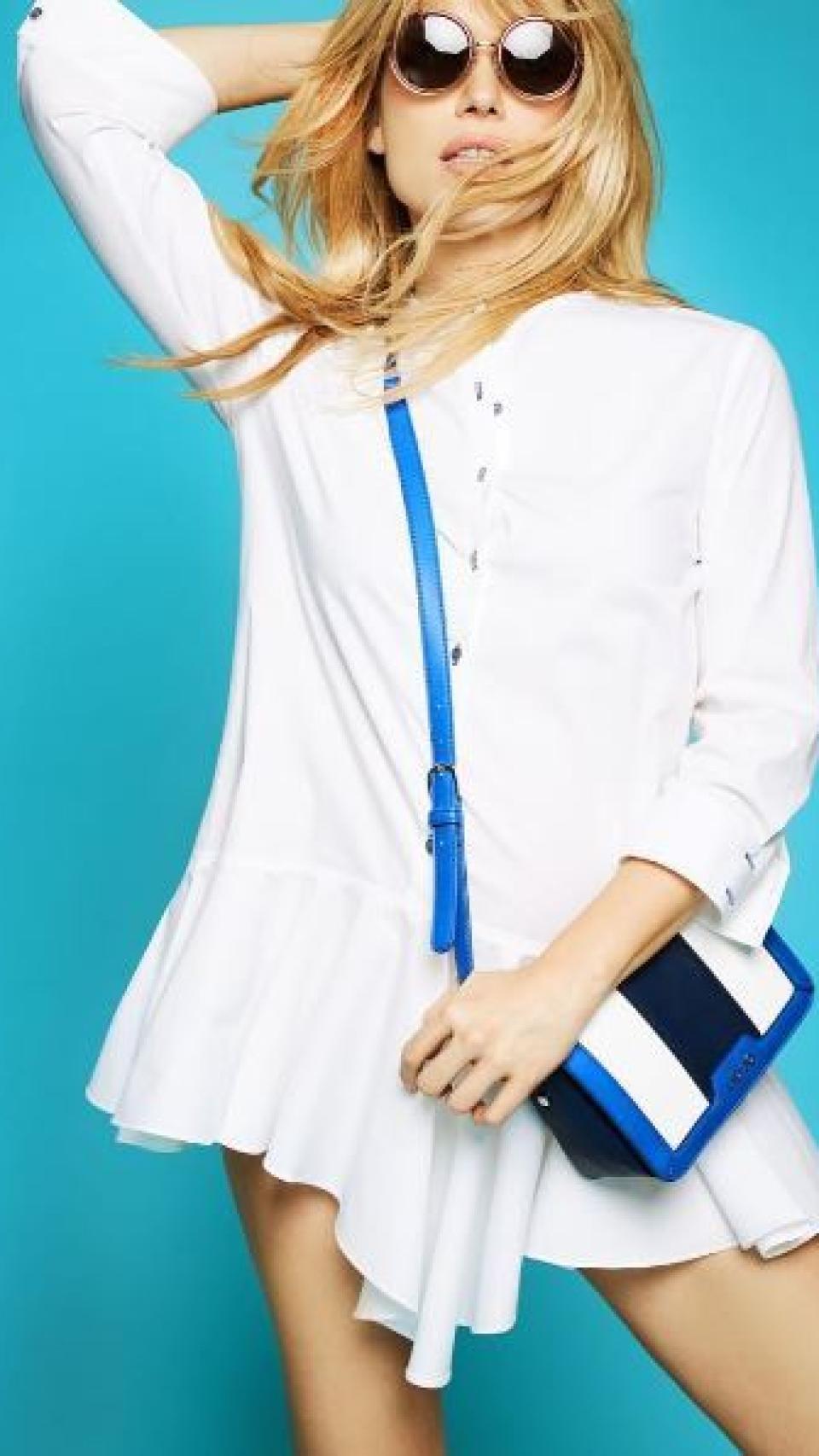 La presentadora con un vestido de su colección 'Pati Conde by Dandara'.