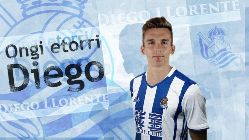 Llorente, con la Real