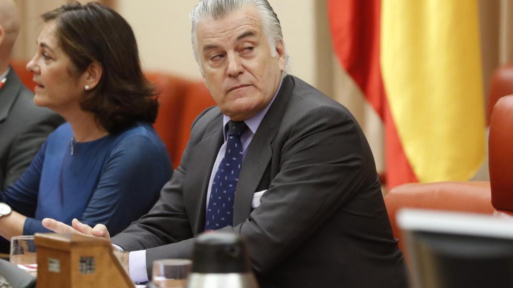 Bárcenas, durante la Comisión.