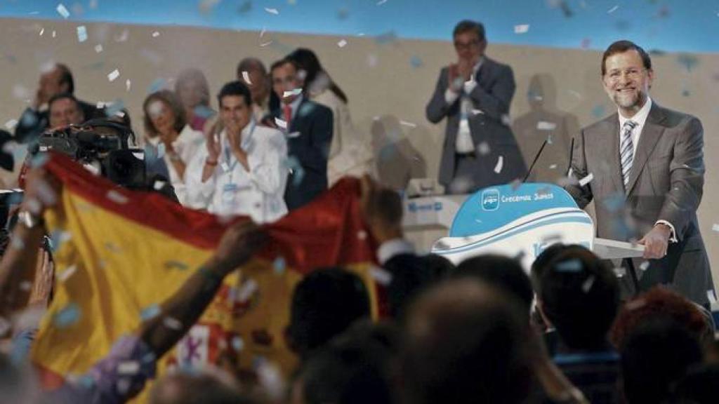 Un momento del congreso del PP celebrado en Valencia en 2008