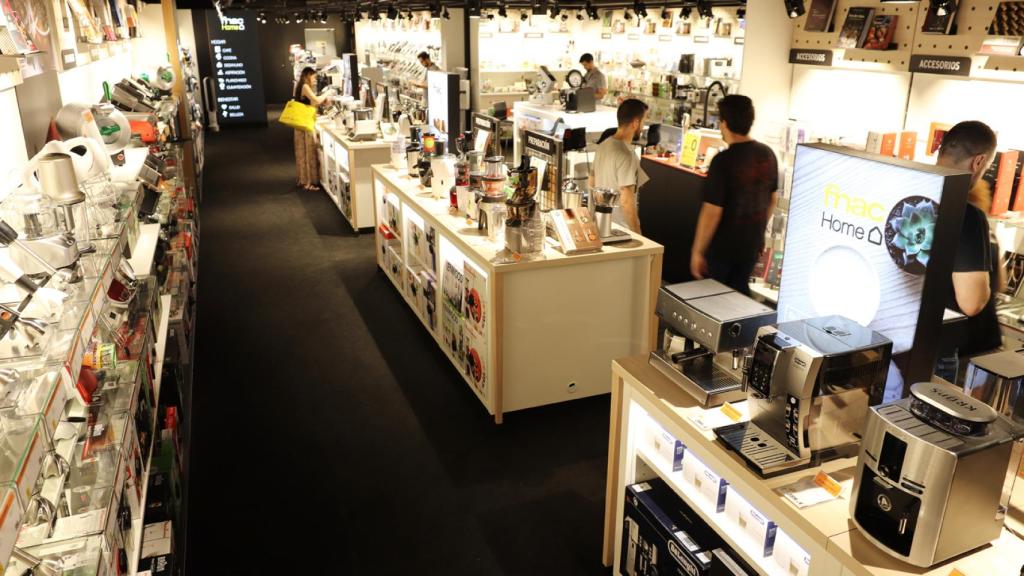 Parte de la zona Fnac Home.