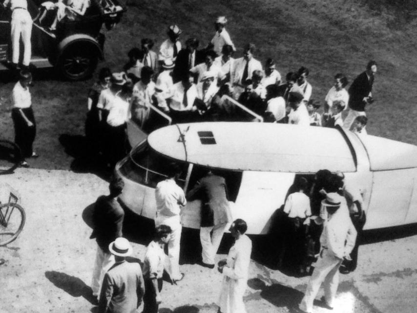 El coche de tres ruedas de Buckminster