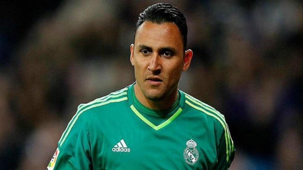 Keylor Navas, en un partido del Real Madrid
