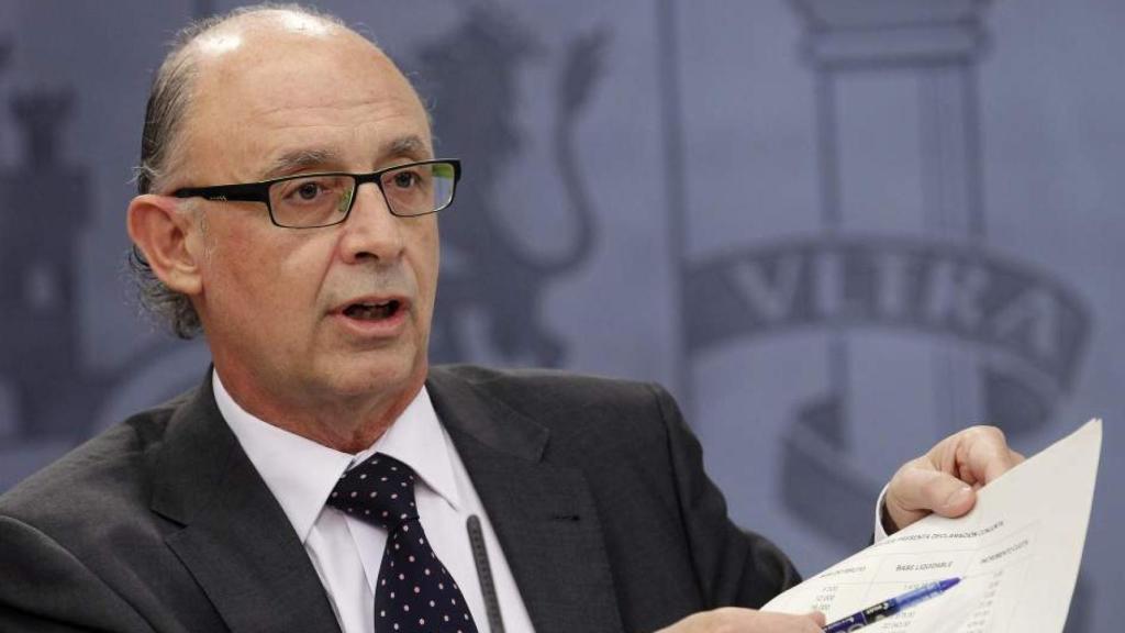 El ministro de Hacienda, Cristóbal Montoro, en una imagen de archivo.