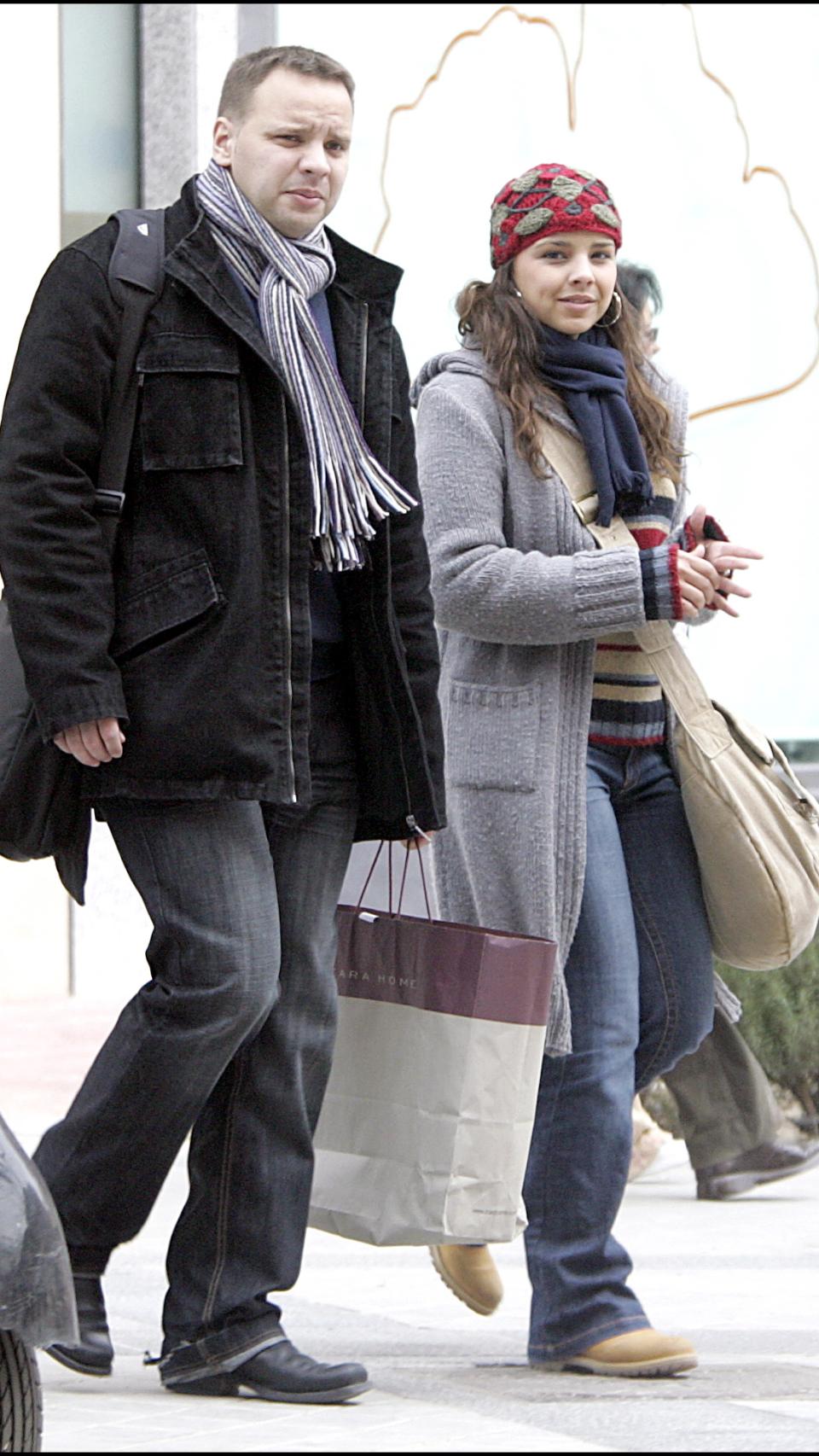 Chenoa con su hermano Sebastián.