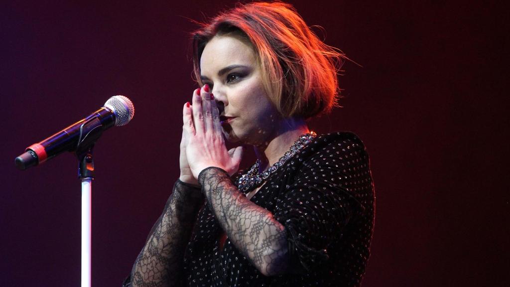 Chenoa en una de sus últimas actuaciones.