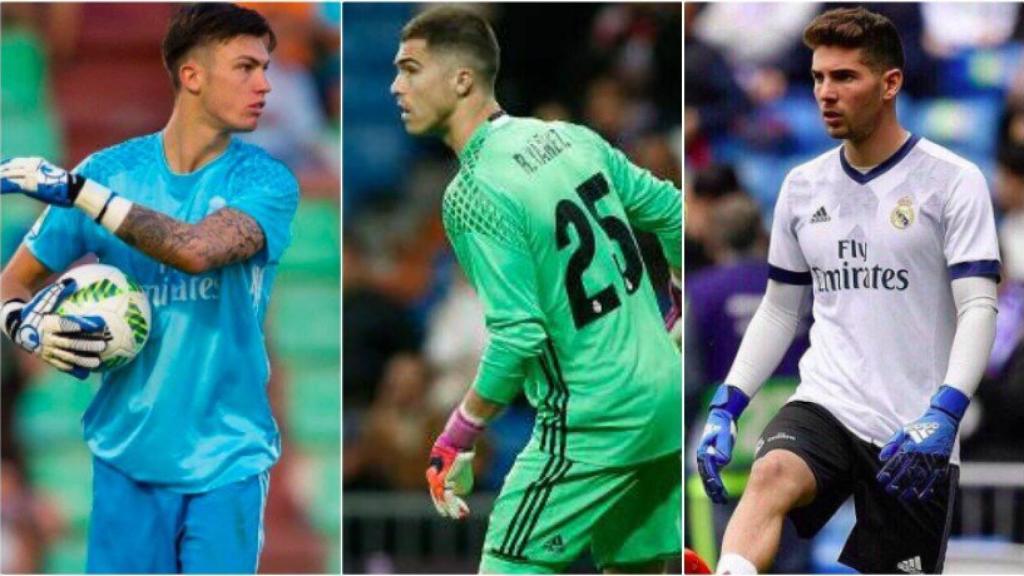 La portería del Madrid, pendiente del Castilla