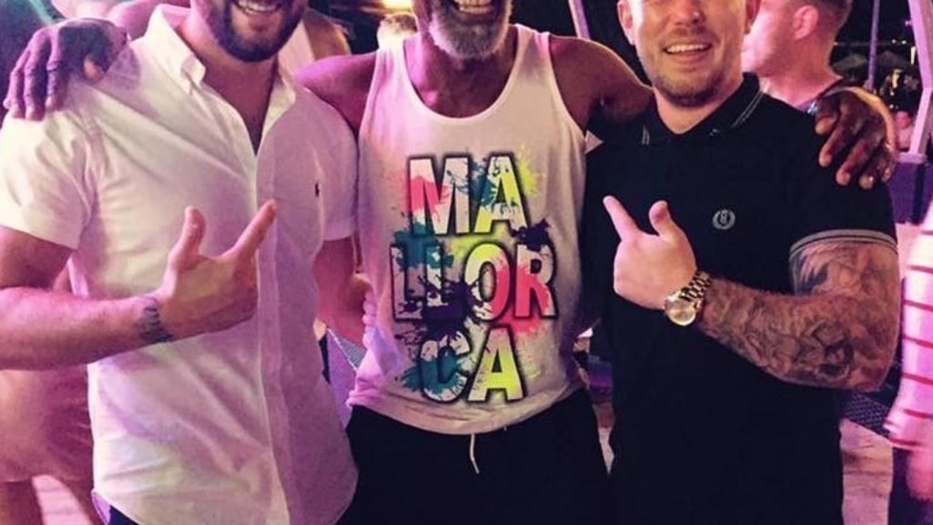 Un doble de Morgan Freeman triunfa en Magaluf