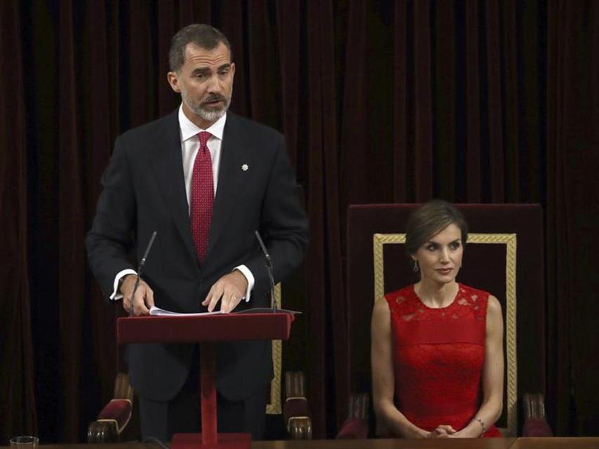 Los reyes Felipe VI y Letizia.